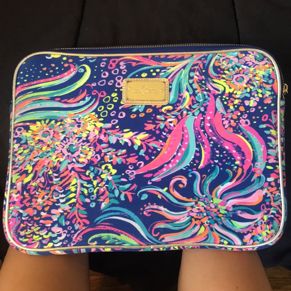 lilly pulitzer laptop sleeve